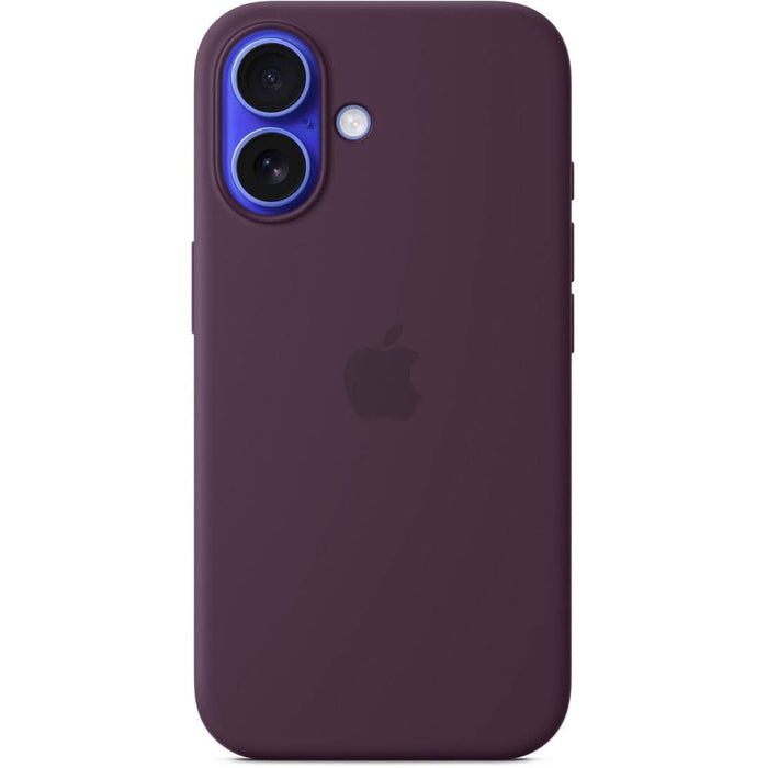 Husa telefon APPLE iPhone 16 Silicone Case cu MagSafe - Plum, MYY43ZM/A WALTI