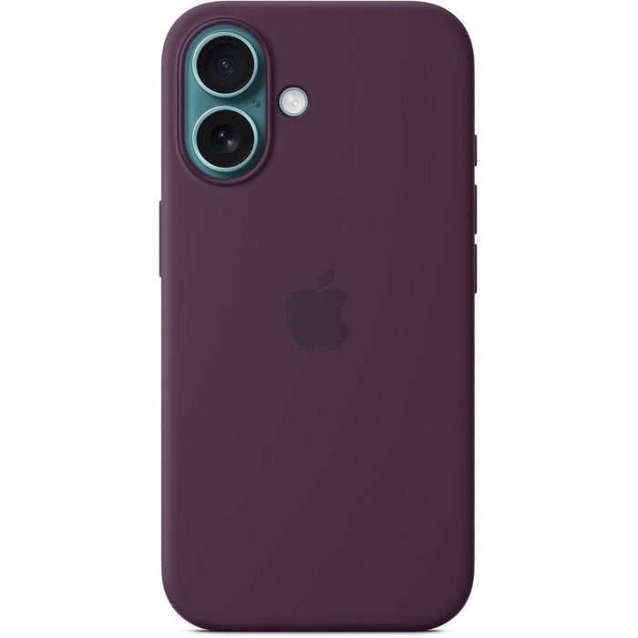 Husa telefon APPLE iPhone 16 Silicone Case cu MagSafe - Plum, MYY43ZM/A WALTI