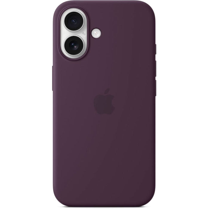 Husa telefon APPLE iPhone 16 Silicone Case cu MagSafe - Plum, MYY43ZM/A WALTI