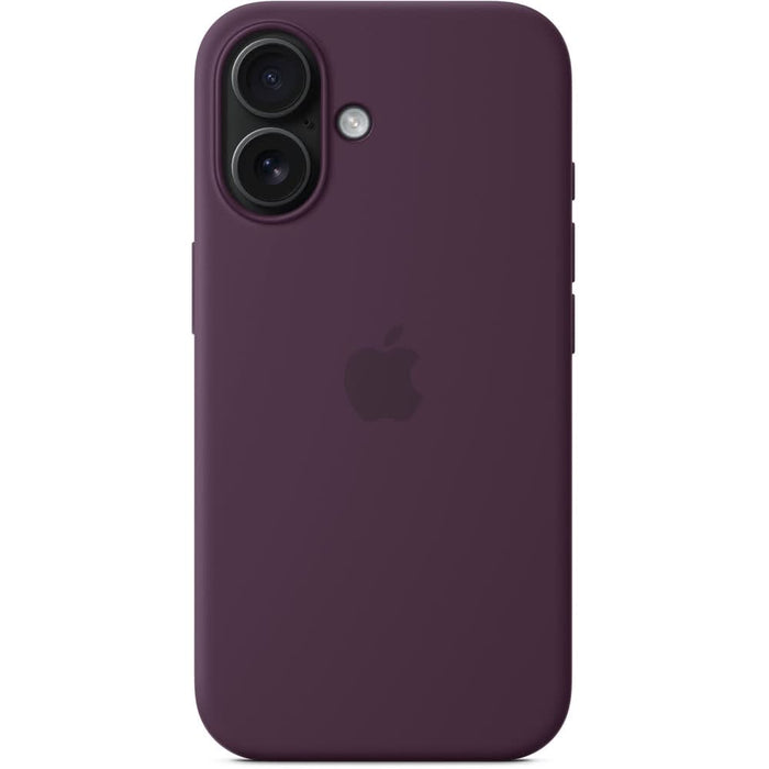 Husa telefon APPLE iPhone 16 Silicone Case cu MagSafe - Plum, MYY43ZM/A WALTI