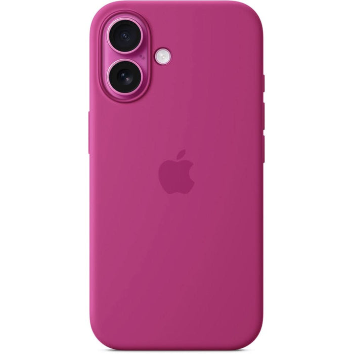 Husa telefon APPLE iPhone 16 Silicone Case cu MagSafe - Fuchsia, MYY53ZM/A WALTI