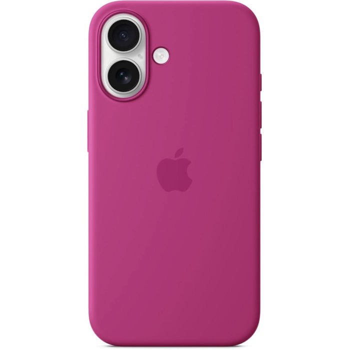 Husa telefon APPLE iPhone 16 Silicone Case cu MagSafe - Fuchsia, MYY53ZM/A WALTI