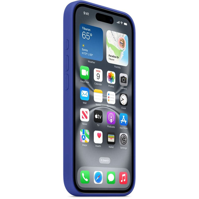 Husa telefon APPLE iPhone 16 Silicone Case cu MagSafe - Ultramarine, MYY63ZM/A WALTI