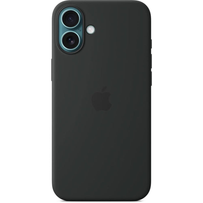 Husa telefon APPLE iPhone 16 Plus Silicone Case cu MagSafe - Black, MYY93ZM/A WALTI