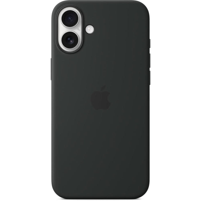 Husa telefon APPLE iPhone 16 Plus Silicone Case cu MagSafe - Black, MYY93ZM/A WALTI