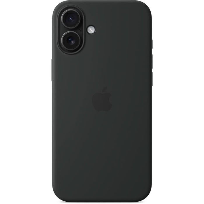 Husa telefon APPLE iPhone 16 Plus Silicone Case cu MagSafe - Black, MYY93ZM/A WALTI