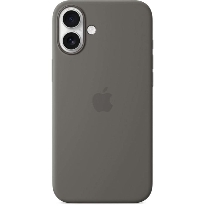 Husa telefon APPLE iPhone 16 Plus Silicone Case cu MagSafe - Stone Gray, MYYC3ZM/A WALTI