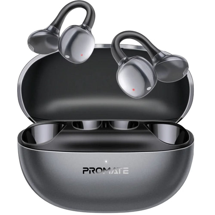 Casti PROMATE AirClip-Pro, True wireless, Bluetooth, Open-ear, Microfon, negru WALTI