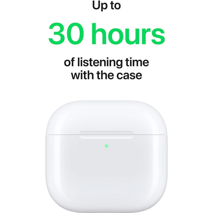 Casti APPLE AirPods 4, True Wireless, Bluetooth, In-Ear, Microfon, Carcasa Incarcare USB-C, alb WALTI
