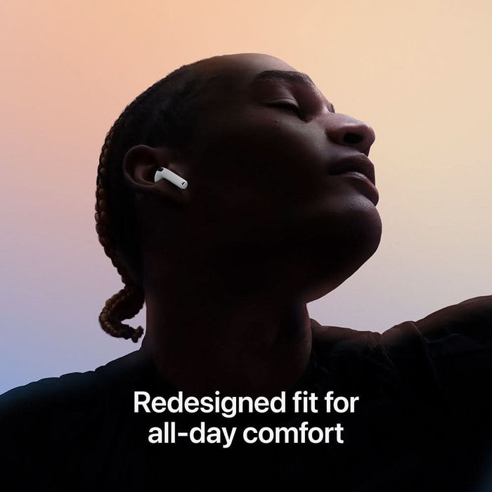 Casti APPLE AirPods 4, True Wireless, Bluetooth, In-Ear, Microfon, Noise Cancelling, Carcasa Incarcare USB-C, alb WALTI