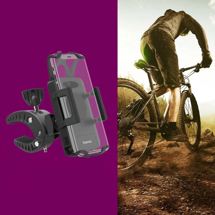Suport telefon pentru bicicleta HAMA 201514, negru WALTI