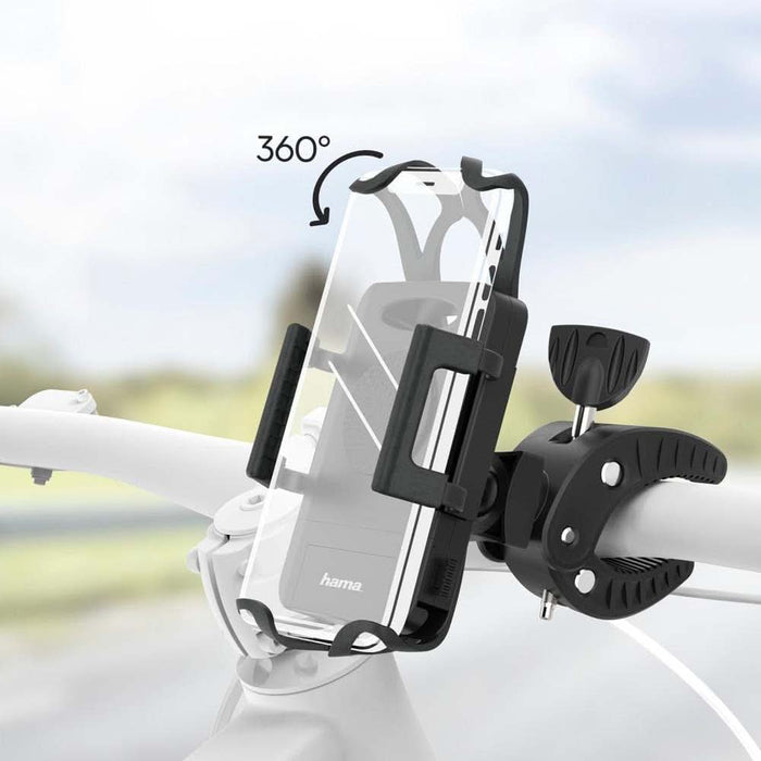 Suport telefon pentru bicicleta HAMA 201514, negru WALTI