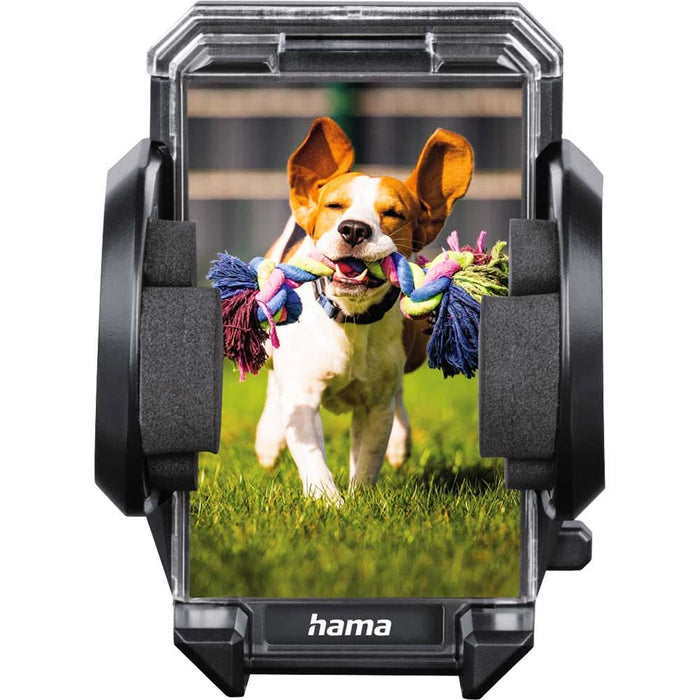 Suport auto universal HAMA Multi 2in1 201521, parbriz/ventilatie, negru WALTI