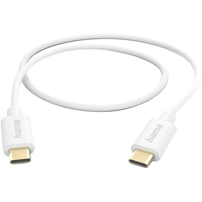 Cablu date HAMA 201590, USB-C - USB-C, 1 m, alb WALTI