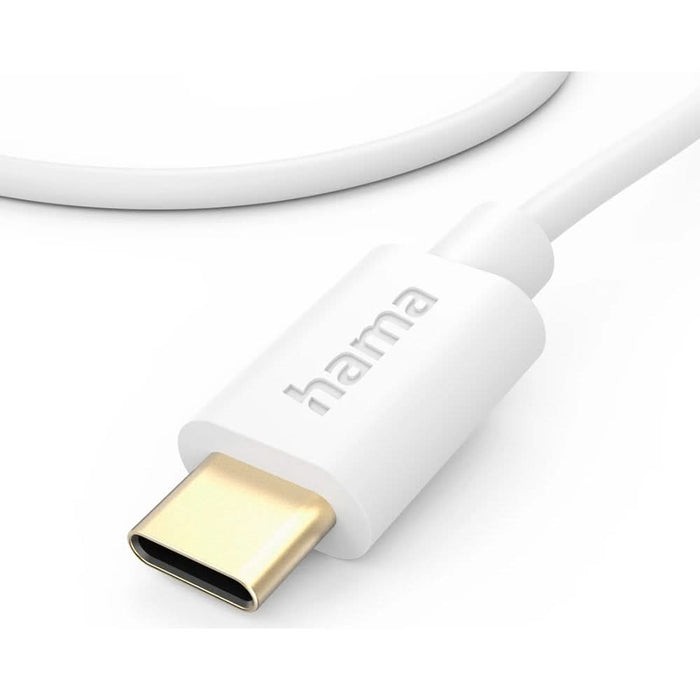 Cablu date HAMA 201590, USB-C - USB-C, 1 m, alb WALTI