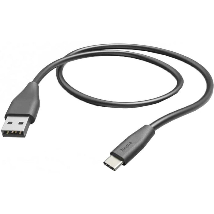 Cablu date HAMA 201595, USB-A - USB-C, 1.5m, negru WALTI