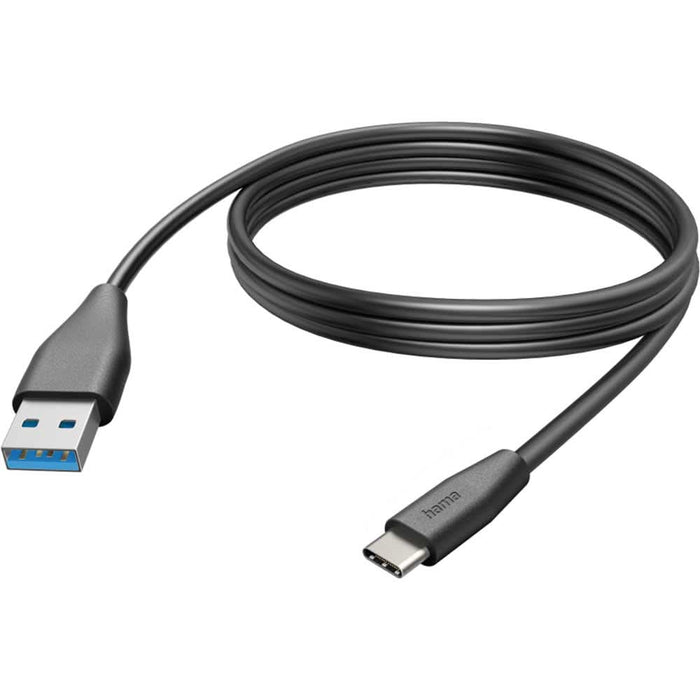 Cablu date HAMA 201597, USB-A - USB-C , 3m, negru WALTI