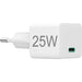 Incarcator retea HAMA 201652, 1x USB-C, 25W Power Delivery (PD), Quick Charge 3.0, alb - WALTI WALTI