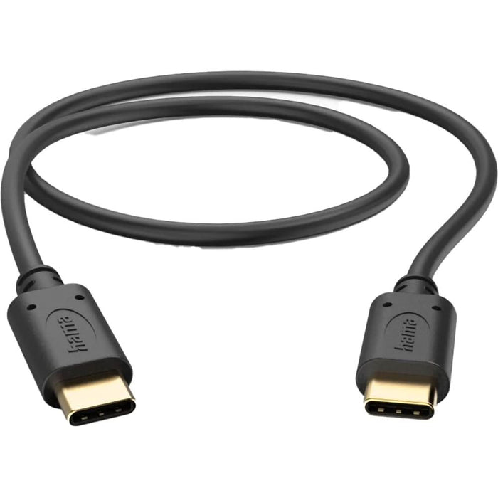 Cablu date HAMA 201706, USB-C - USB-C, 0.5 m, negru WALTI