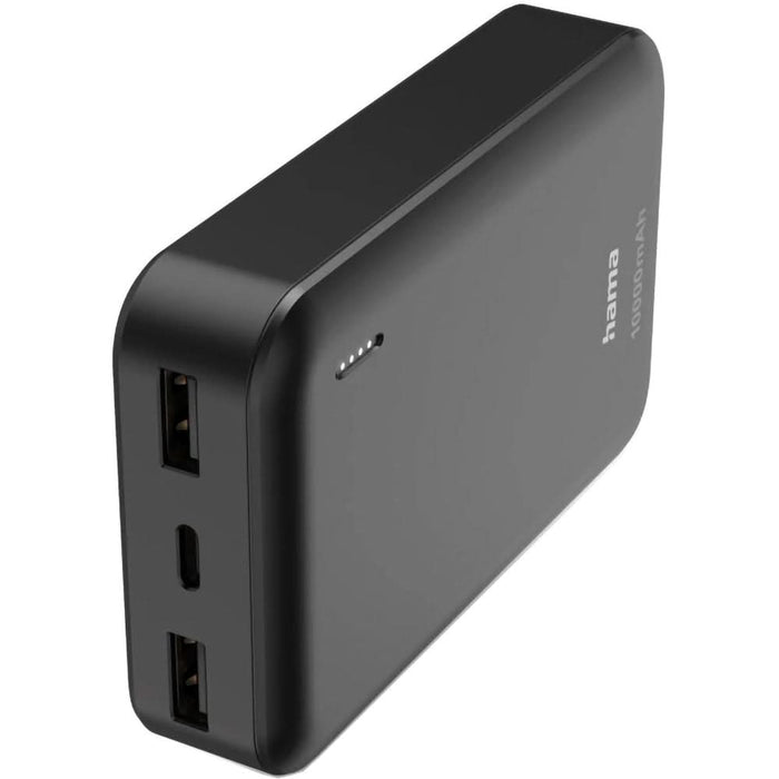 Baterie externa HAMA Pocket 10 201708, 10000mAh, 1xUSB-C, 2xUSB-A, gri WALTI