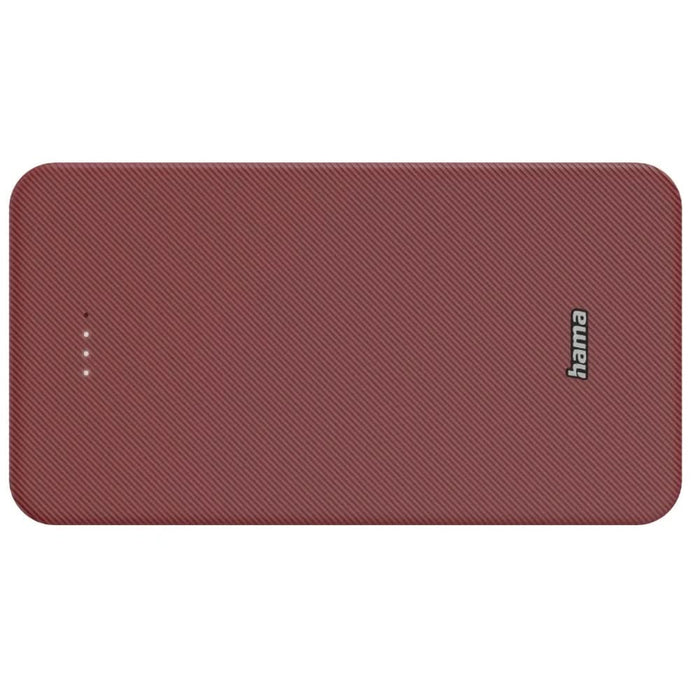 Baterie externa HAMA Colour 20 201717, 20000mAh, 1xUSB-C, 1xUSB-A, rosu WALTI