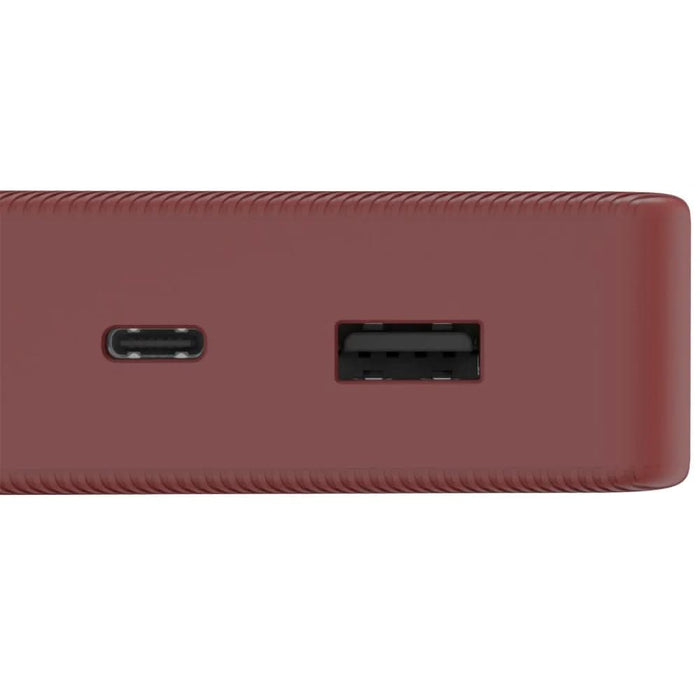 Baterie externa HAMA Colour 20 201717, 20000mAh, 1xUSB-C, 1xUSB-A, rosu WALTI