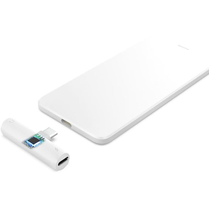 Adaptor audio HAMA 201723, Jack 3.5 mm -  USB-C, alb WALTI