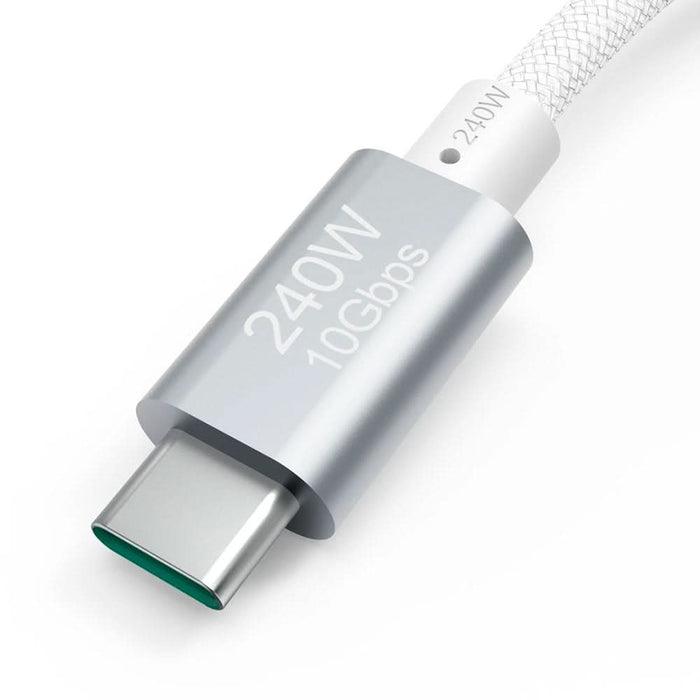 Cablu date HAMA 201724, USB-C - USB-C, 1.5 m, alb - WALTI WALTI