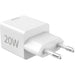 Incarcator retea HAMA 201991, 1xUSB-A, 1x USB-C, Power Delivery (PD), Quick Charge 3.0, 20W, alb - WALTI WALTI