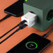 Incarcator retea HAMA 201991, 1xUSB-A, 1x USB-C, Power Delivery (PD), Quick Charge 3.0, 20W, alb - WALTI WALTI
