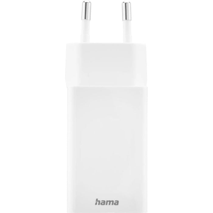 Incarcator retea HAMA 201993, 1xUSB-A, 1x USB-C, Power Delivery (PD), Quick Charge 3.0, 45W, alb WALTI