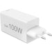 Incarcator retea HAMA 201997, 2x USB-C, 1x USB-A, Power Delivery (PD), Quick Charge 3.0, GaN, 100W, alb - WALTI WALTI