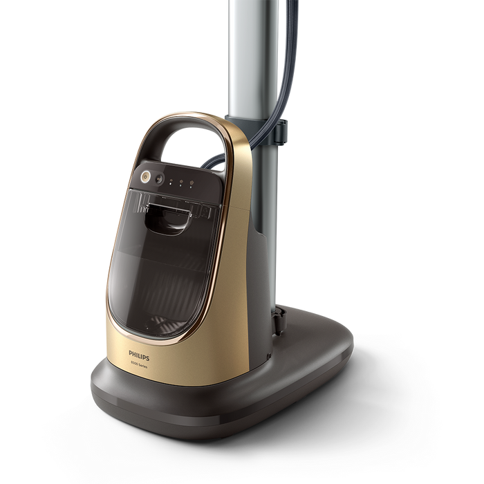 Aparat de calcat vertical PHILIPS All in One AIS8540/60, 2200W, 400g/min, 1.2l, negru - WALTI WALTI