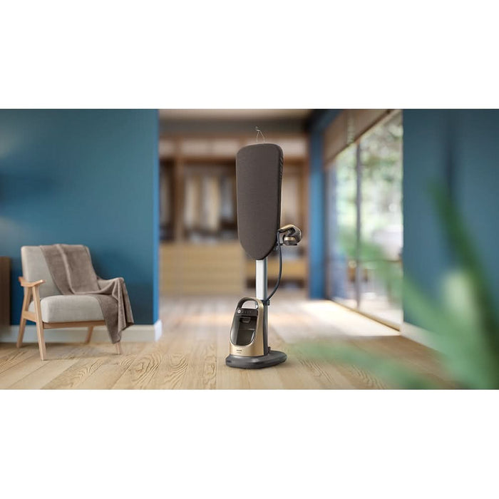 Aparat de calcat vertical PHILIPS All in One AIS8540/60, 2200W, 400g/min, 1.2l, negru - WALTI WALTI