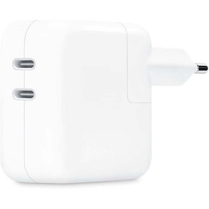 Incarcator retea APPLE MW2K3ZM/A, 2x USB-C, 35W, alb WALTI