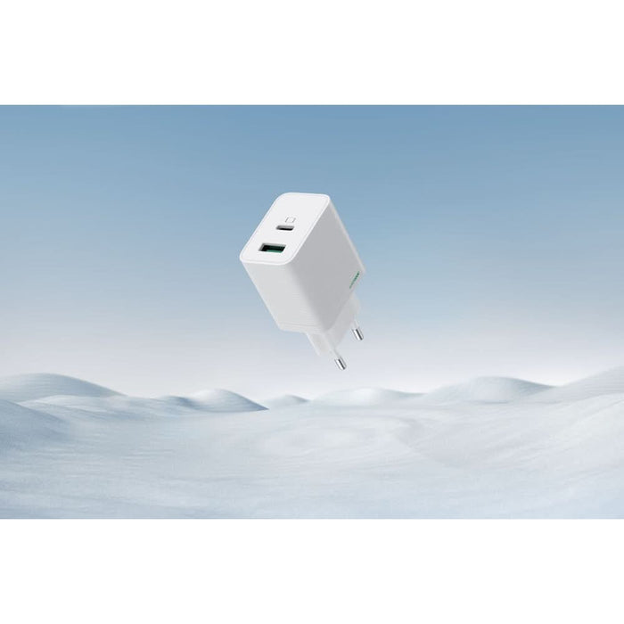 Incarcator retea OPPO Supervooc, 1x USB-A, 1x USB-C, 33W, alb WALTI