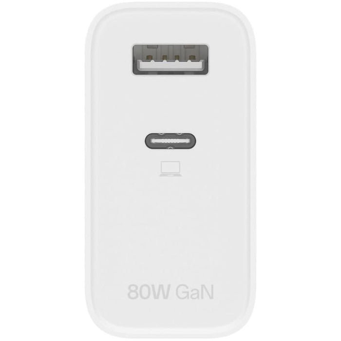 Incarcator retea OPPO Supervooc, 1x USB-A, 1x USB-C, 80W, alb WALTI