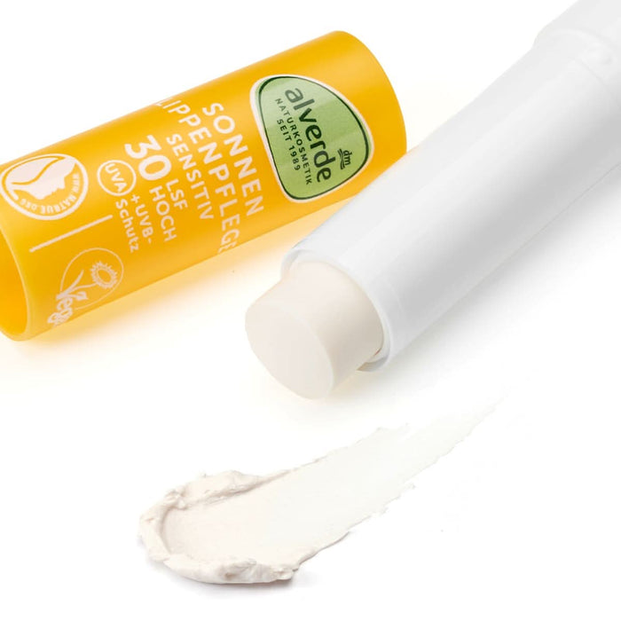 alverde NATURKOSMETIK Balsam de buze SPF30, 4,8 g - WALTI WALTI