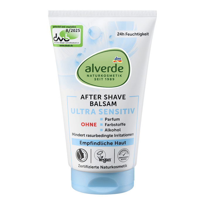 alverde NATURKOSMETIK Balsam de după ras sensitive, 125 ml WALTI