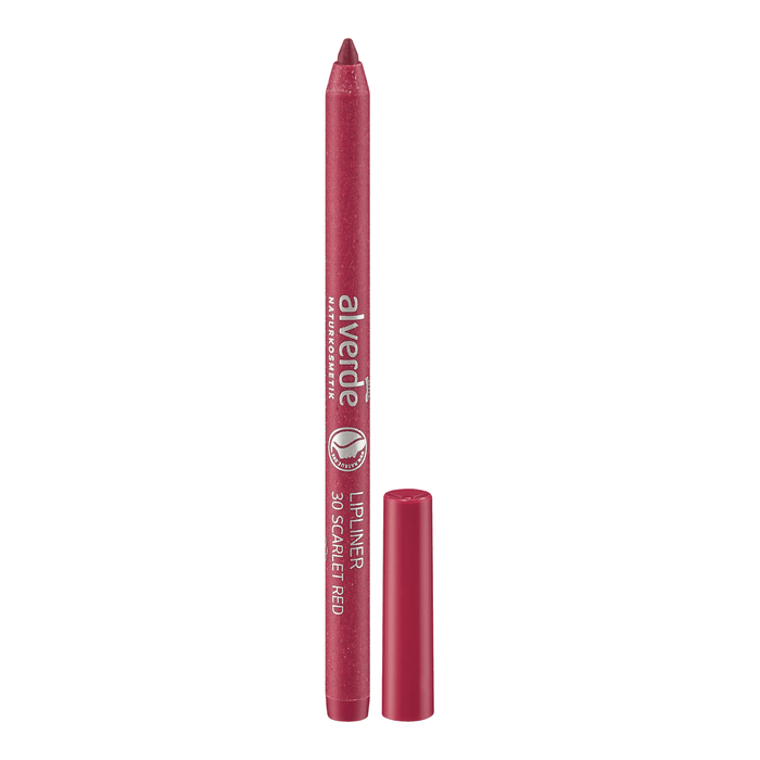 alverde NATURKOSMETIK Creion contur de buze 30 Scarlet Red, 1,2 g WALTI