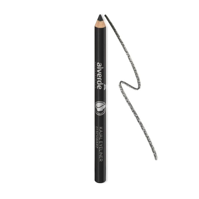 alverde NATURKOSMETIK Creion de ochi kajal 01, 1,1 g - WALTI WALTI