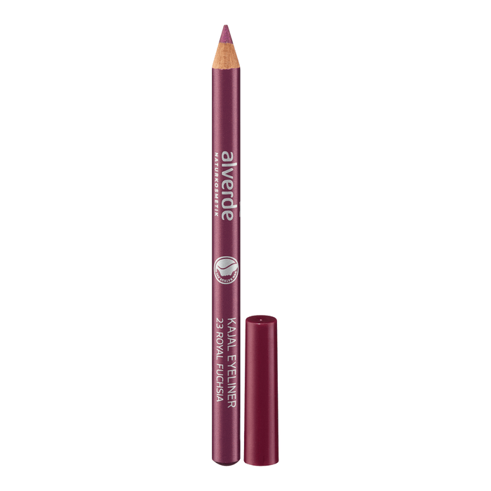 alverde NATURKOSMETIK Creion de ochi kajal Perfect Precise 23 Royal Fuchsia, 1,1 g - WALTI WALTI