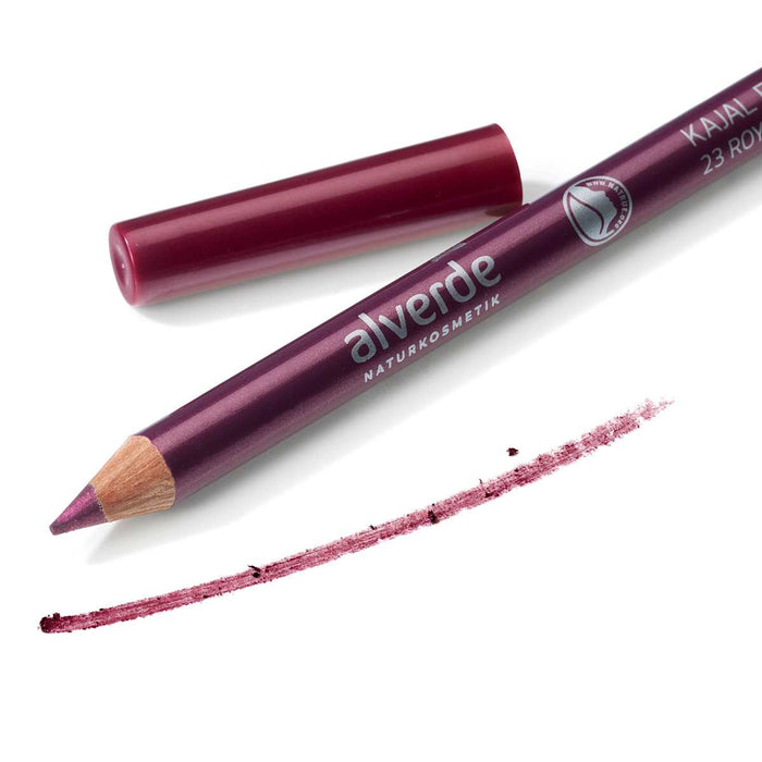alverde NATURKOSMETIK Creion de ochi kajal Perfect Precise 23 Royal Fuchsia, 1,1 g - WALTI WALTI