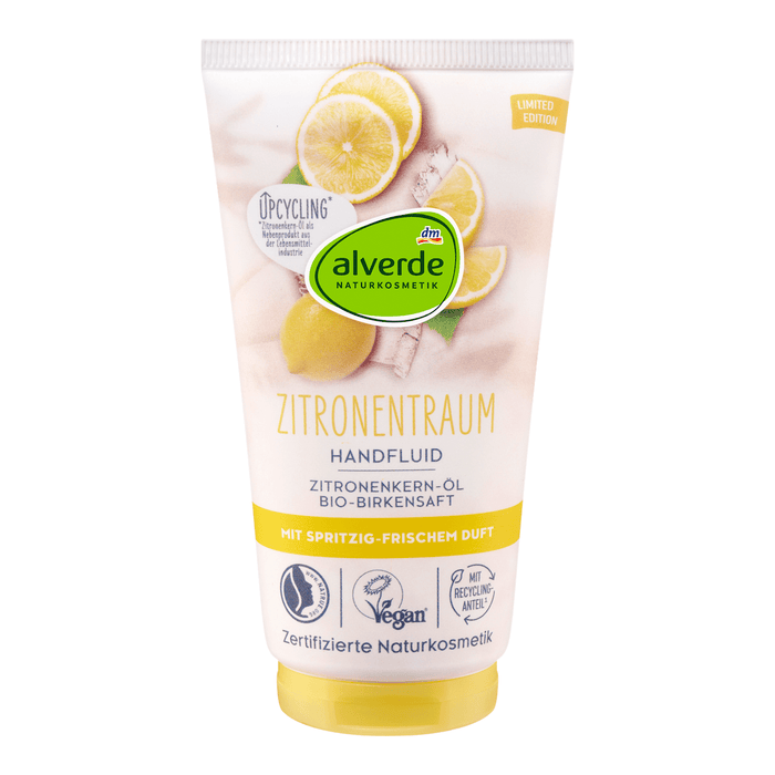 alverde NATURKOSMETIK Cremă de mâini Lemon Dream, 75 ml - WALTI WALTI
