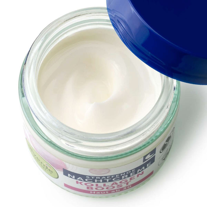 alverde NATURKOSMETIK Cremă de noapte pentru fermitate cu colagen, 50 ml WALTI
