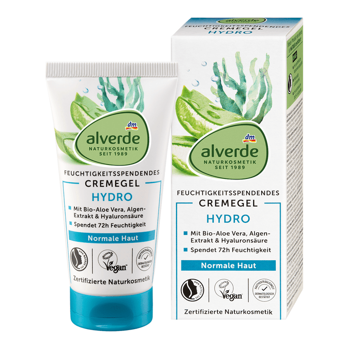 alverde NATURKOSMETIK Cremă-gel de față Hydro, 50 ml WALTI