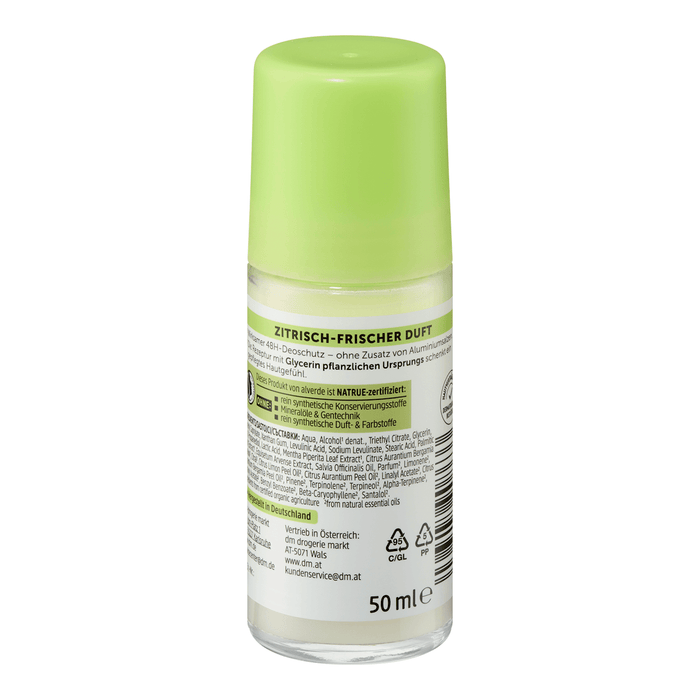 alverde NATURKOSMETIK Deodorant roll-on FRESH, 50 ml WALTI
