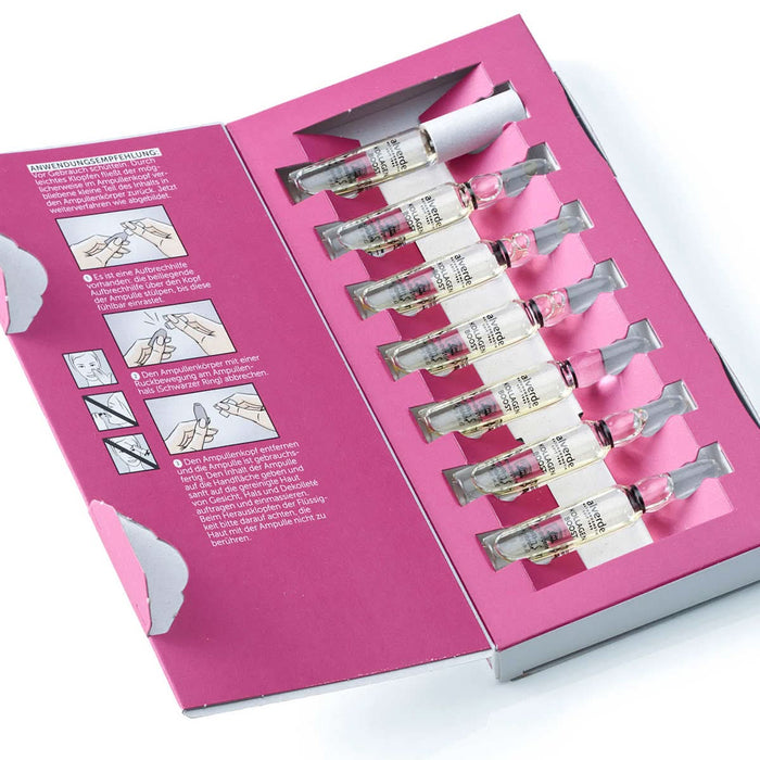 alverde NATURKOSMETIK Fiole tratament față pentru Kollagen Boost (7 x 2 ml), 7 buc WALTI