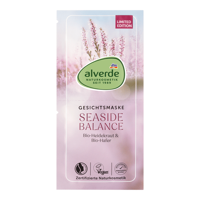 alverde NATURKOSMETIK Mască de față, 15 ml - WALTI WALTI