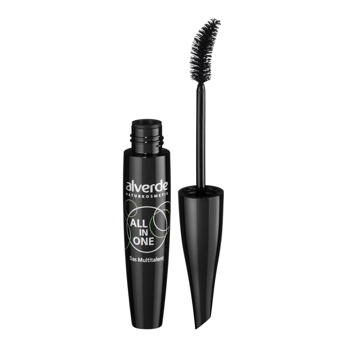 alverde NATURKOSMETIK Mascara all in one  Negru, 12 ml WALTI